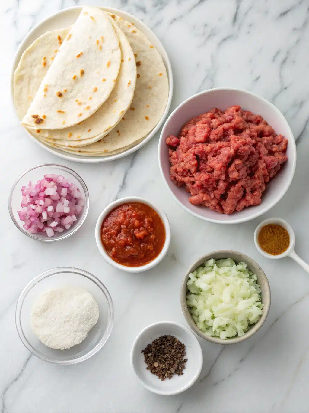 20-Minute Ground Beef Tacos 2 20 minute ground beef tacos ingredients