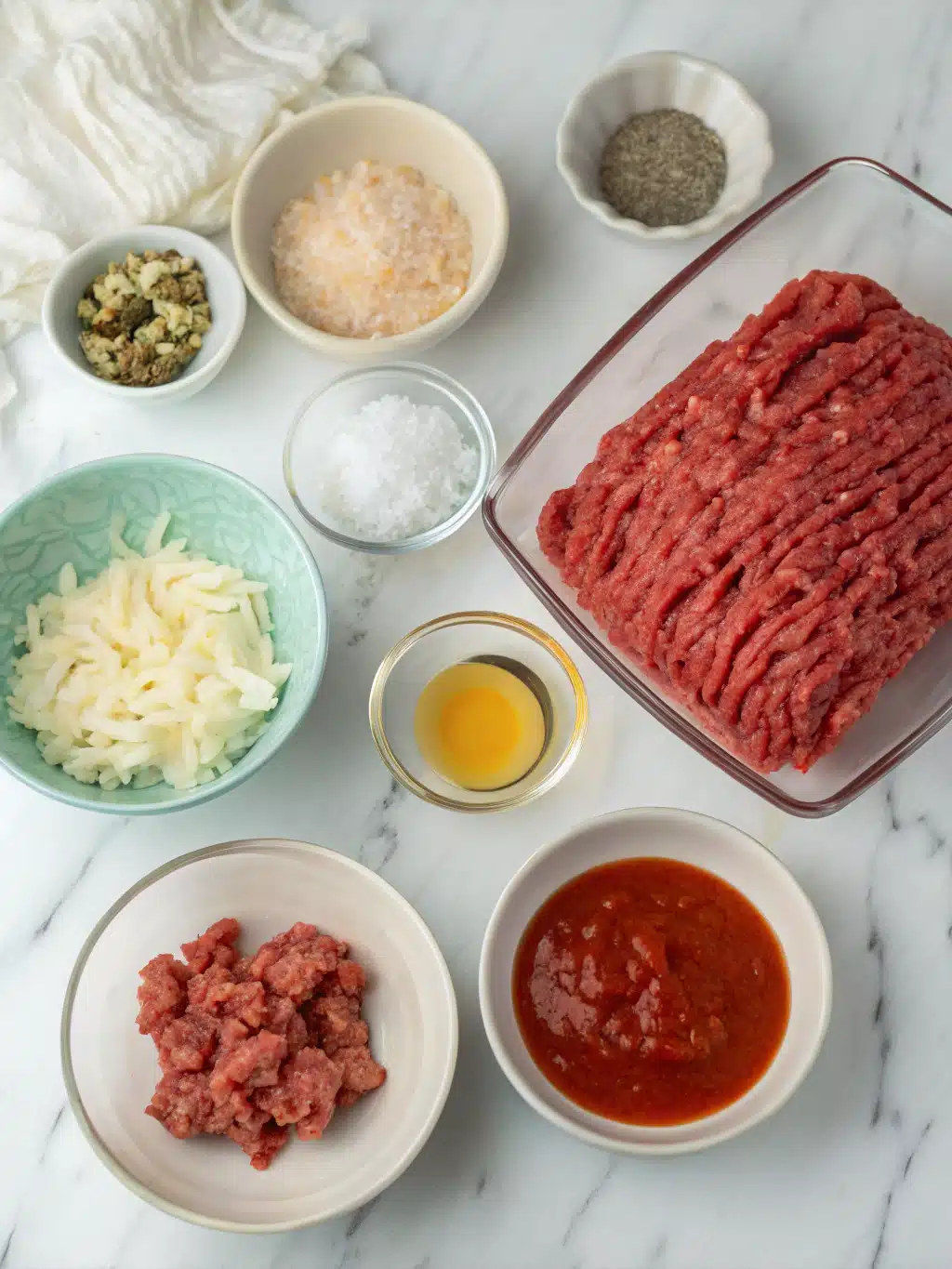 Classic Meatloaf with Tomato Paste Sauce 2 classic meatloaf with tomato paste sauce ingredients