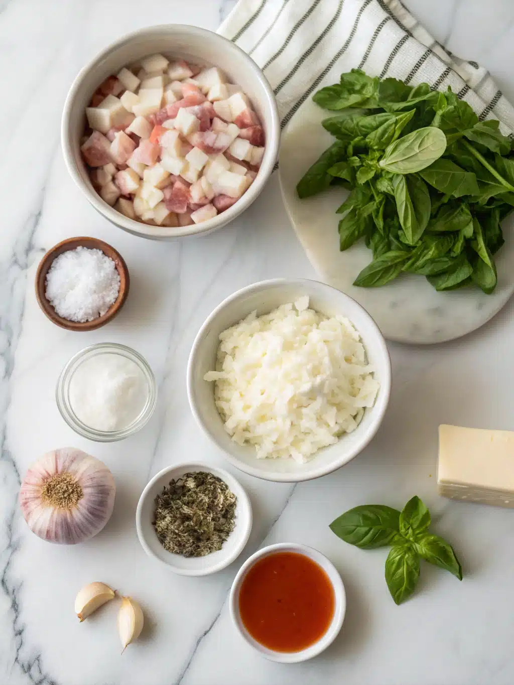Creamy Tomato Lasagna Soup with Fresh Basil 2 creamy tomato lasagna soup with fresh basil ingredients