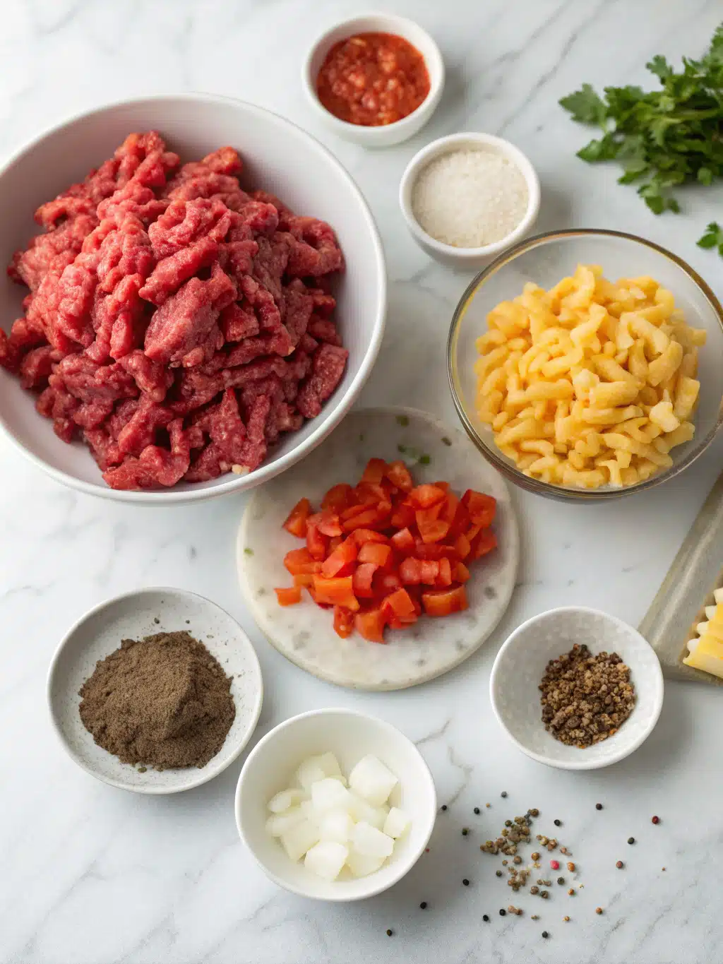 Homemade Hamburger Helper with Ground Beef 2 homemade hamburger helper with ground beef ingredients