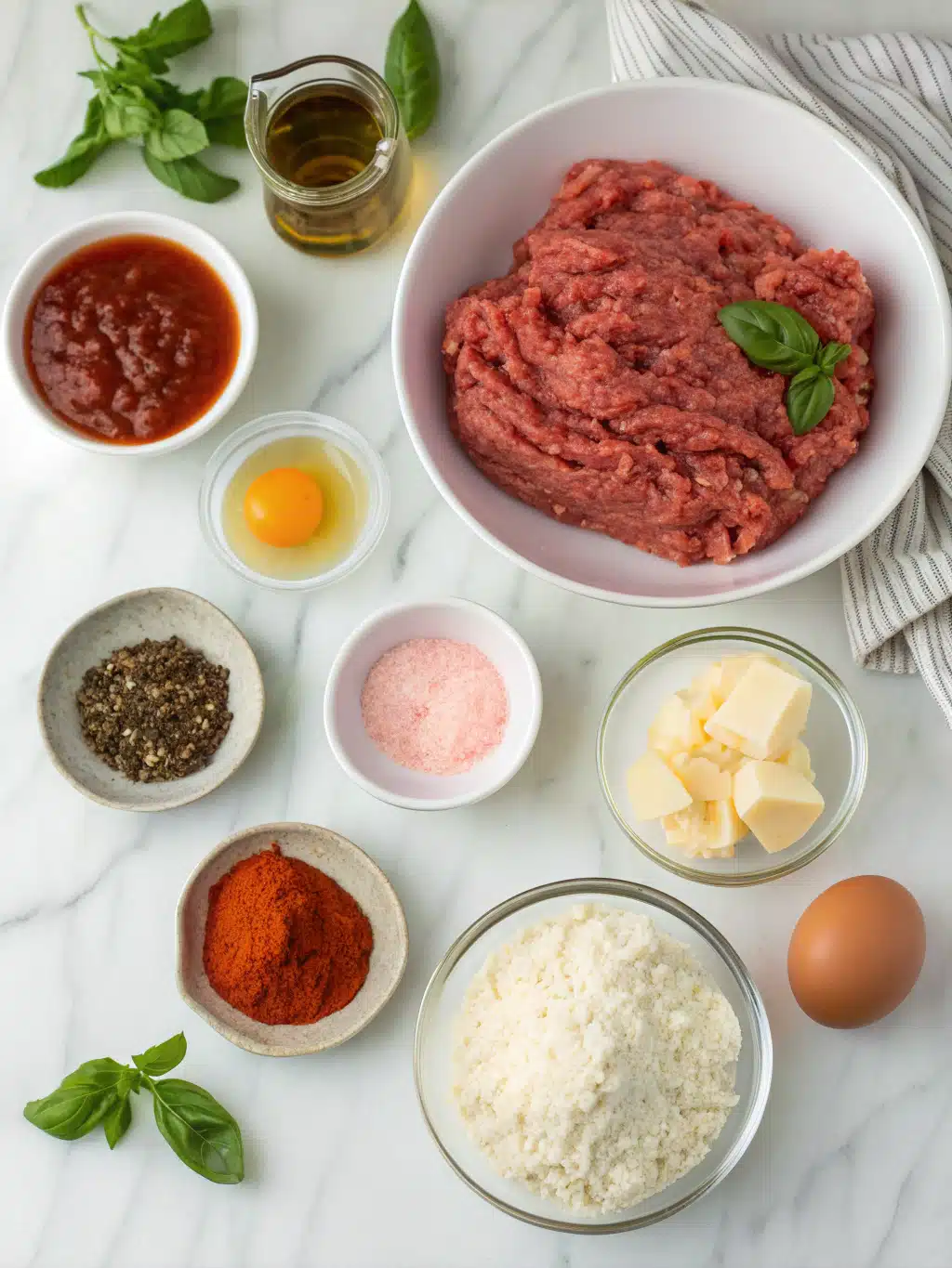 Sun-Dried Tomato & Basil Meatloaf 2 sun dried tomato basil meatloaf ingredients