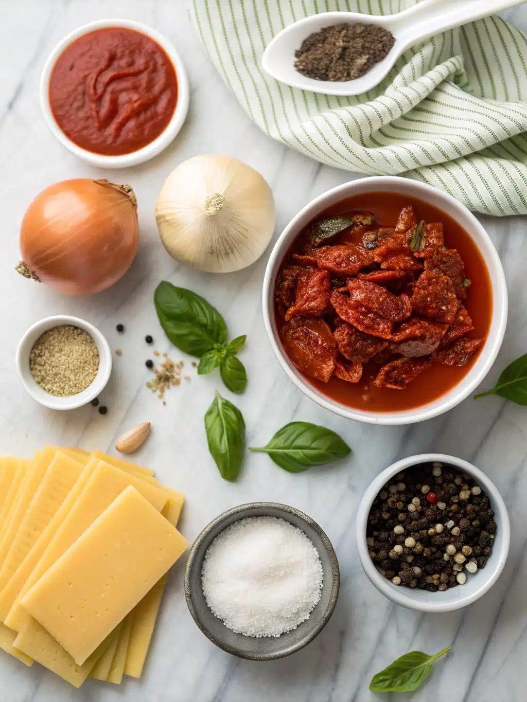 Tuscan One Pot Lasagna Soup with Sun-Dried Tomatoes 2 tuscan one pot lasagna soup with sun dried tomatoes ingredients