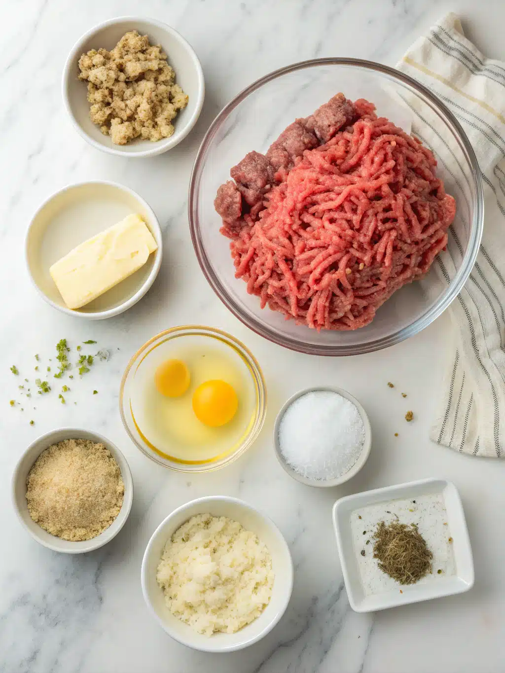 Garlic Butter Meatloaf 2 garlic butter meatloaf ingredients