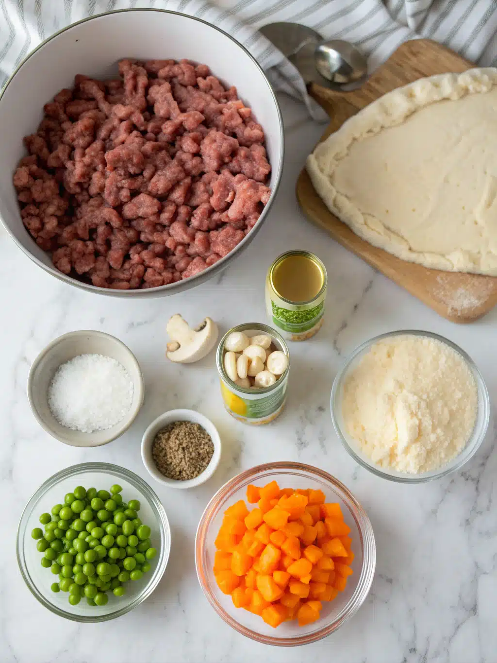 Ground Beef Pot Pie Casserole 2 ground beef pot pie casserole ingredients