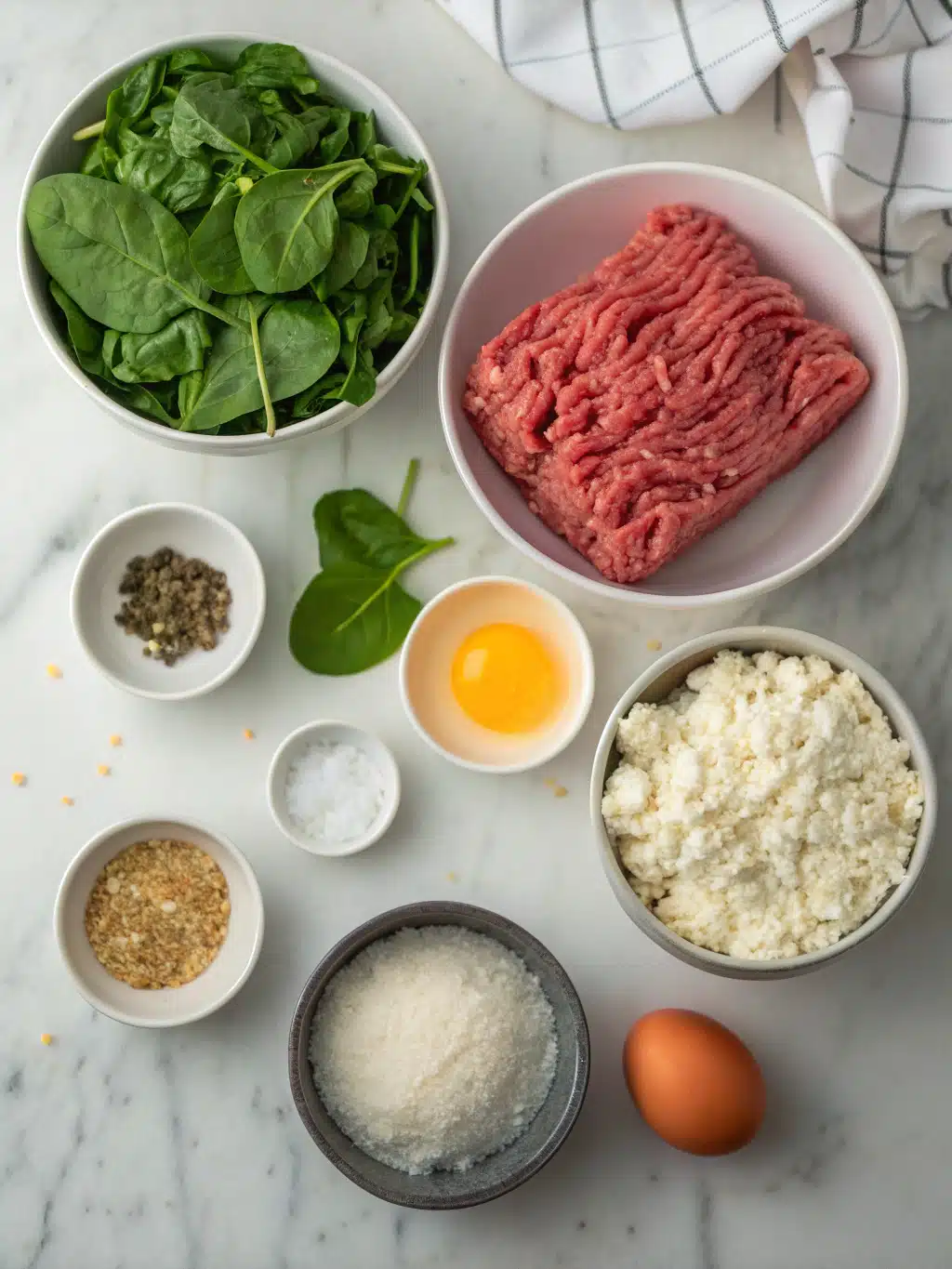 Meatloaf with Spinach and Ricotta 2 meatloaf with spinach and ricotta ingredients