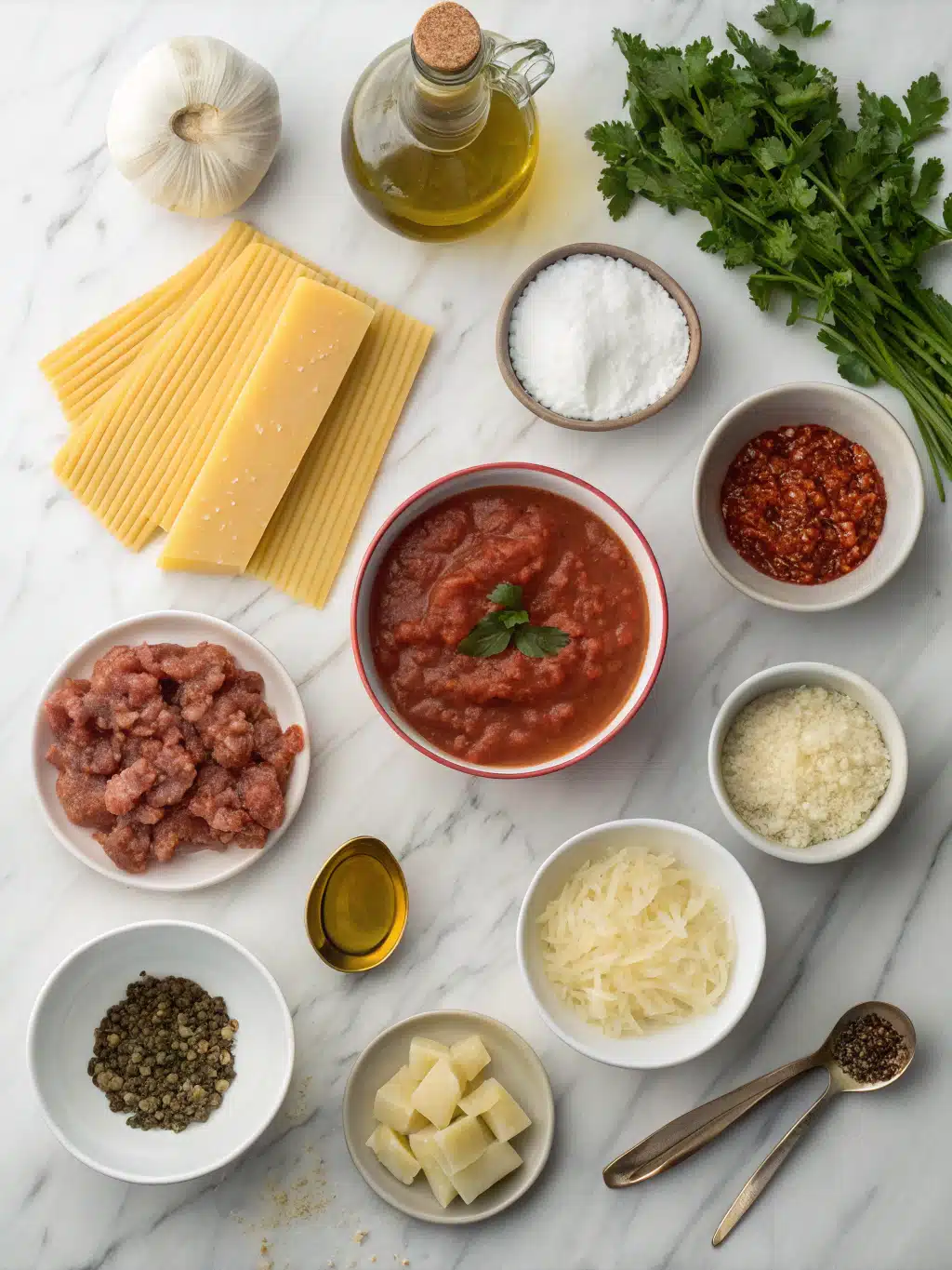 Roasted Garlic Lasagna Soup 2 roasted garlic lasagna soup ingredients