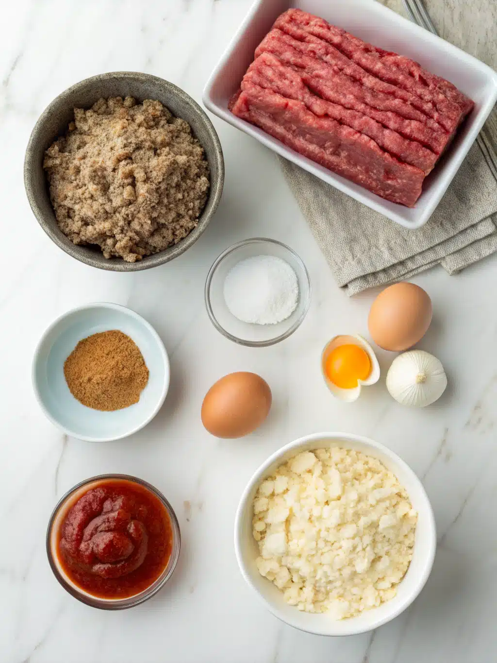 Classic Ketchup Glaze Meatloaf 2 classic ketchup glaze meatloaf ingredients
