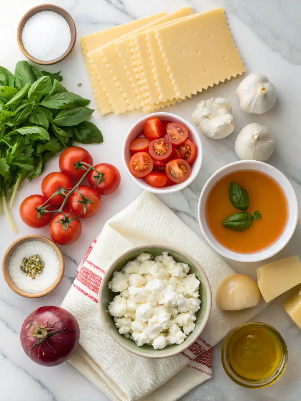 Creamy Cottage Cheese Lasagna Soup 2 creamy cottage cheese lasagna soup ingredients 1