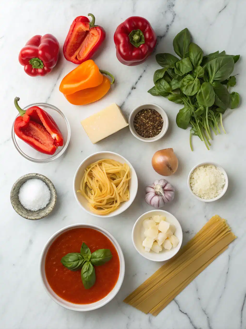 Fire-Grilled Pepper Lasagna Soup 2 fire grilled pepper lasagna soup ingredients 1