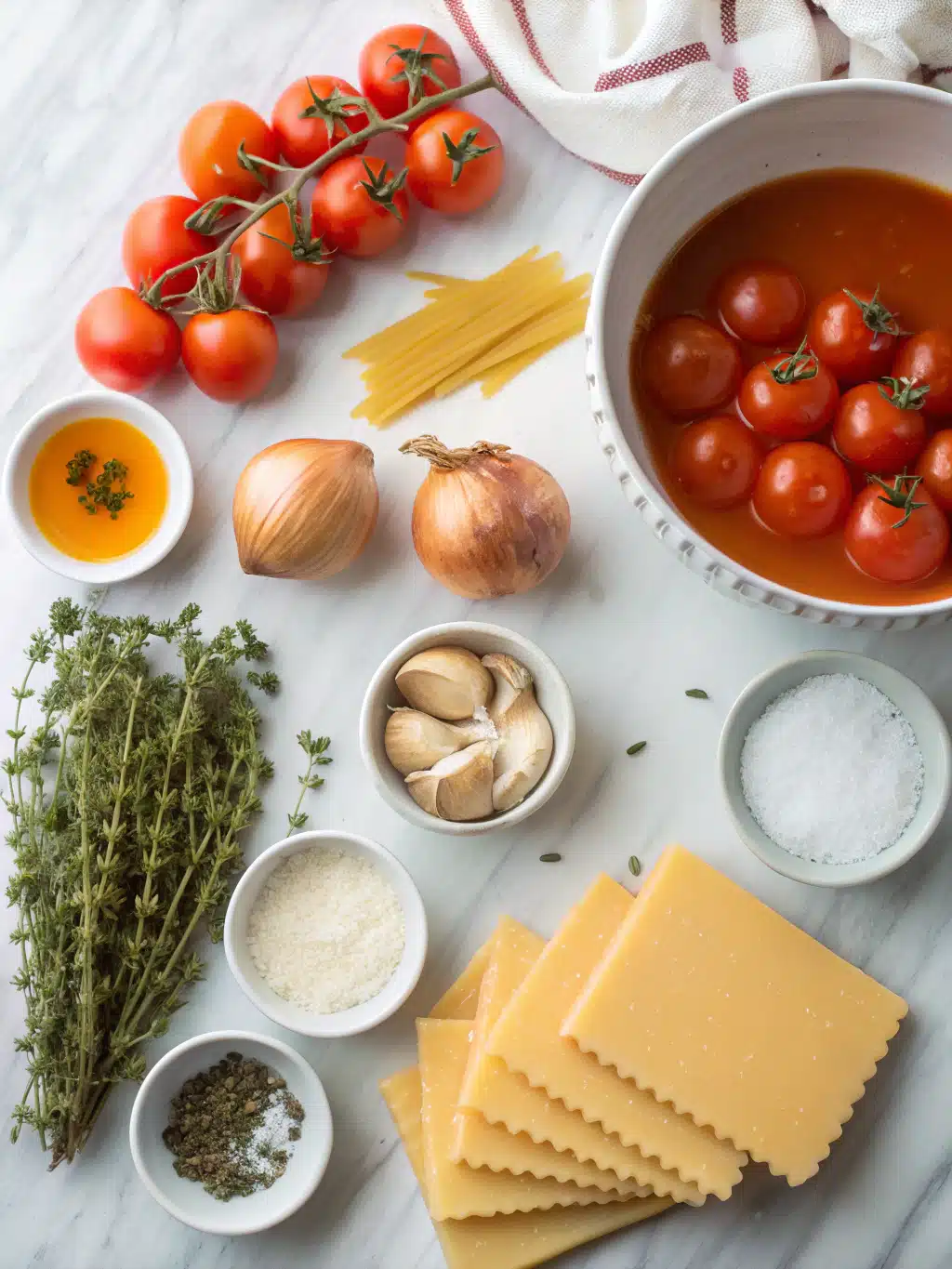 Fire-Roasted Garlic Tomato Lasagna Soup 2 fire roasted garlic tomato lasagna soup ingredients 1