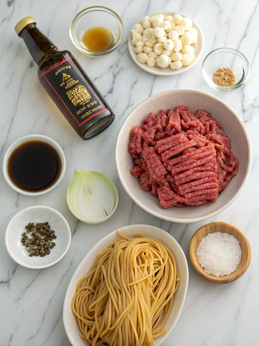Ground Beef Hoisin Noodles 2 ground beef hoisin noodles ingredients