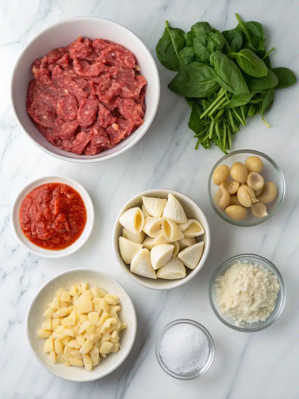 Ground Beef Italian Stuffed Shells 2 ground beef italian stuffed shells ingredients