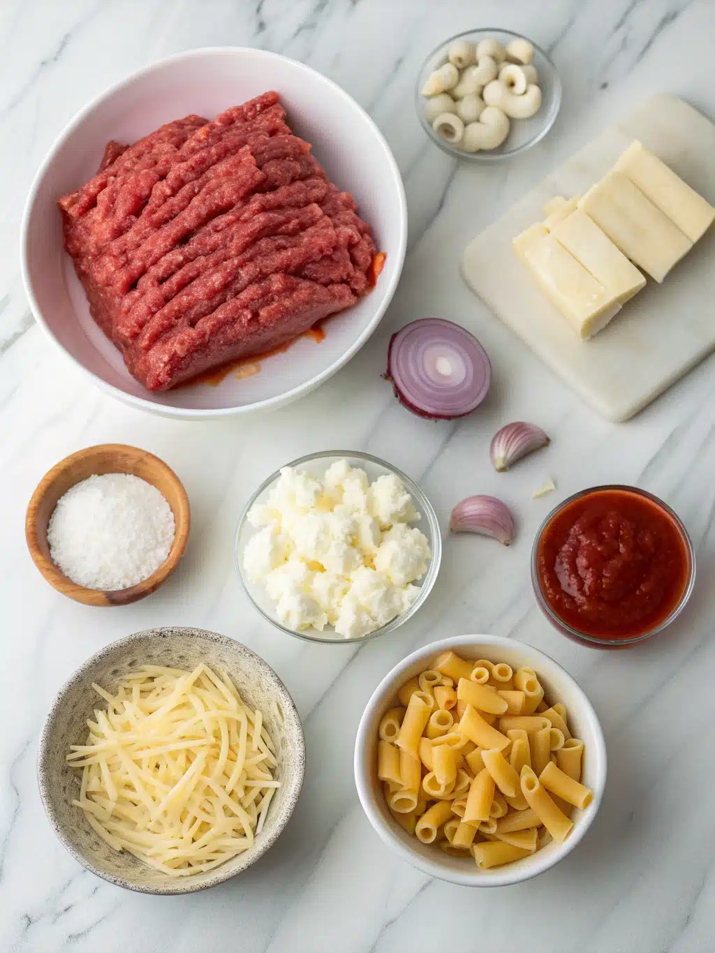 Ground Beef Parmesan Bake 2 ground beef parmesan bake ingredients