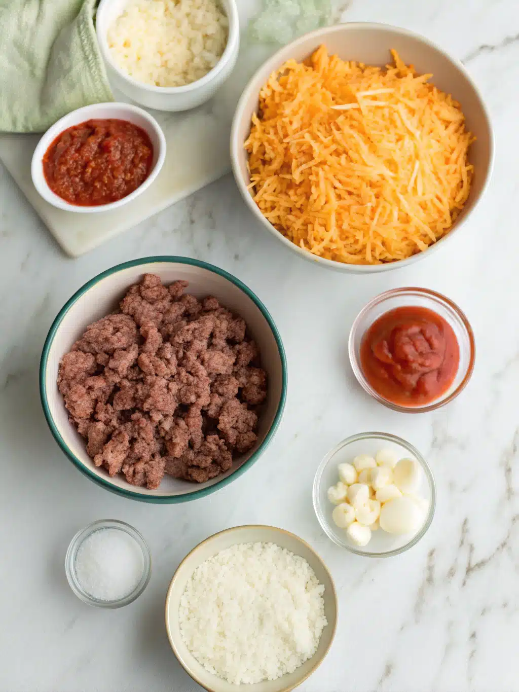 Ground Beef Taco Rice Bake 2 ground beef taco rice bake ingredients