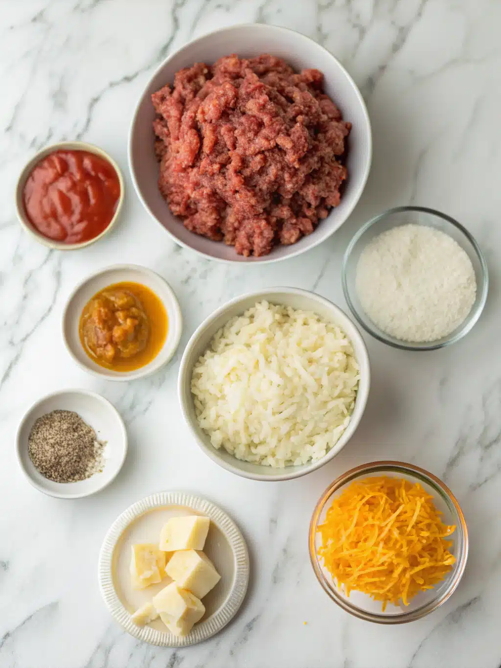 Ground Beef Taco Rice 2 ground beef taco rice ingredients