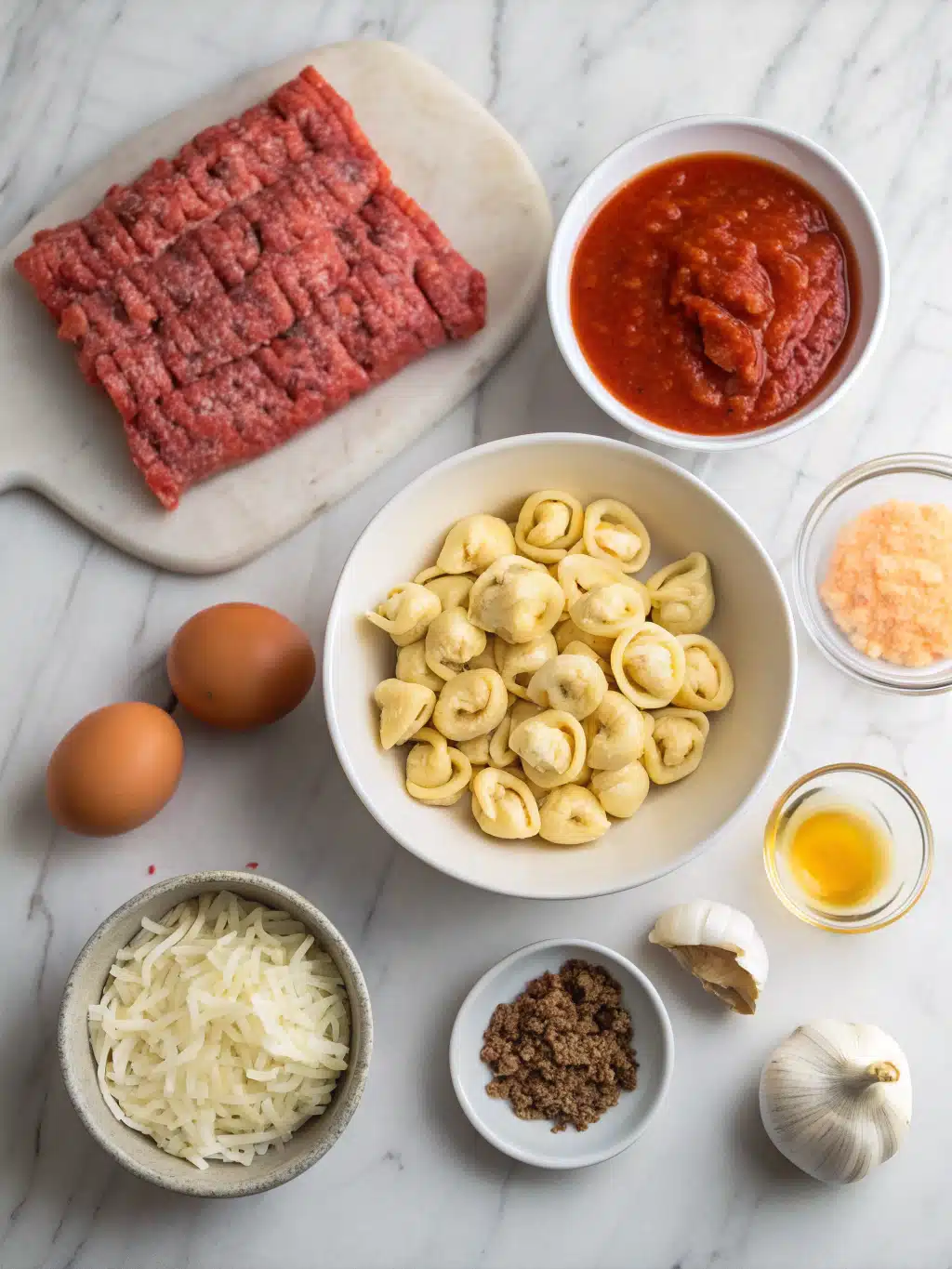 Ground Beef Tortellini Casserole 2 ground beef tortellini casserole ingredients 1