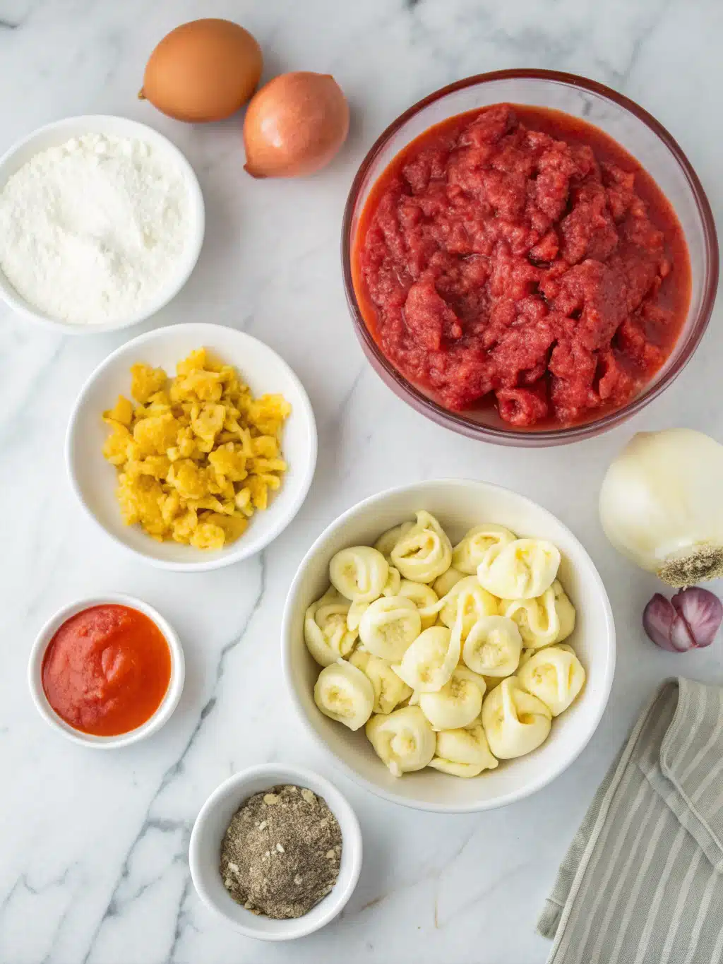 Ground Beef Tortellini Casserole 2 ground beef tortellini casserole ingredients
