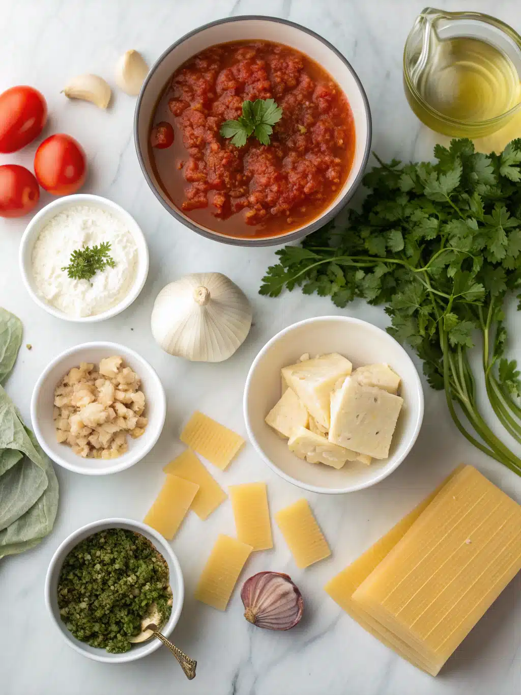 Lasagna Soup with Italian Herb Butter 2 lasagna soup with italian herb butter ingredients 1