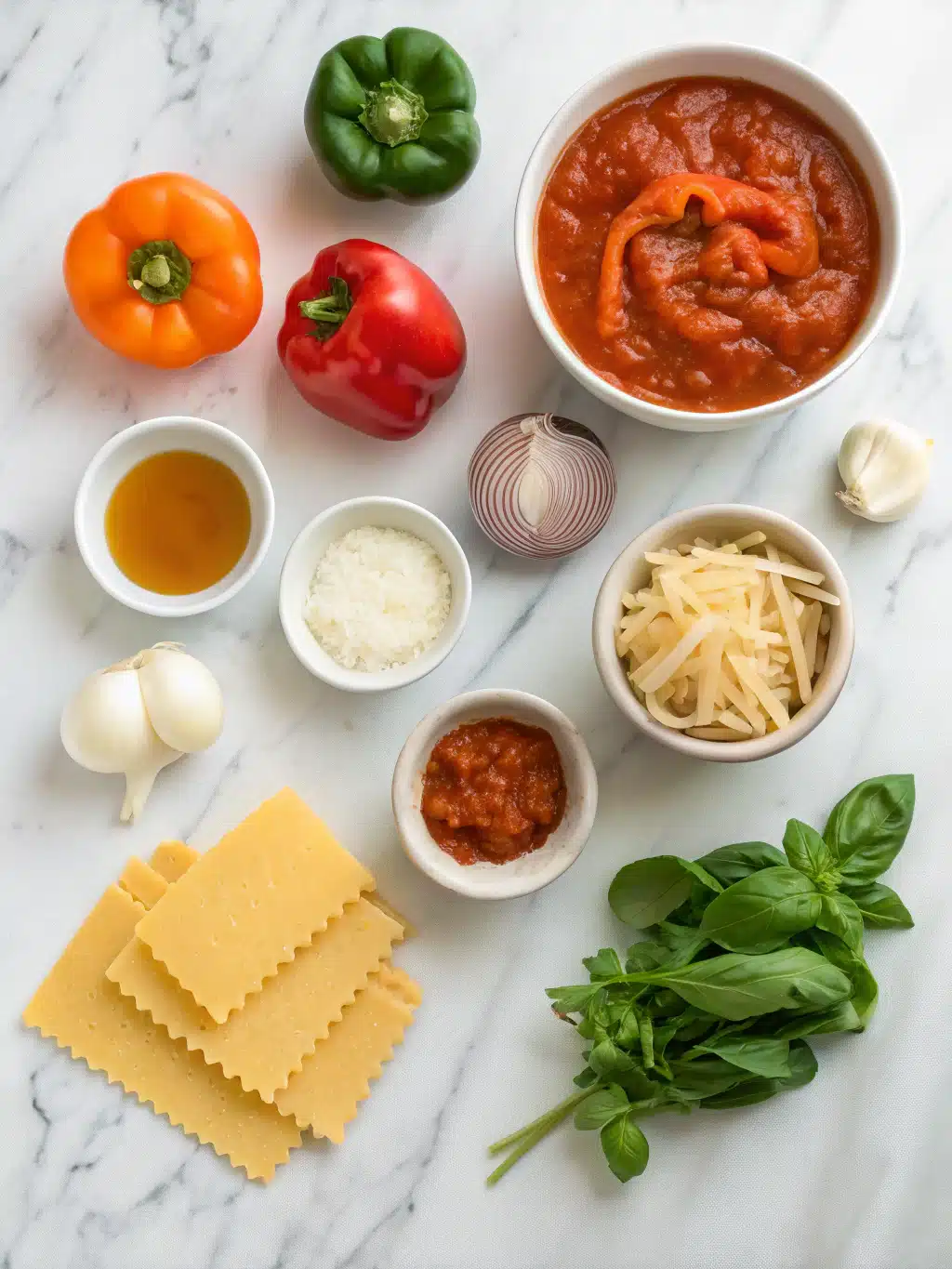 Lasagna Soup with Roasted Bell Peppers 2 lasagna soup with roasted bell peppers ingredients