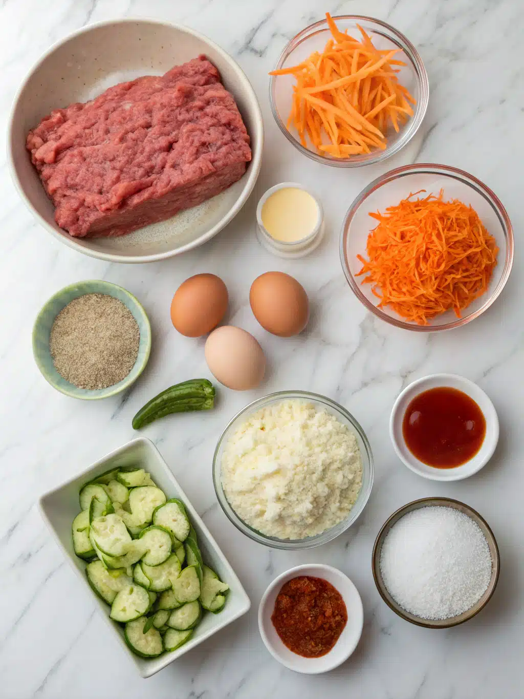 Meatloaf with Zucchini & Carrots 2 meatloaf with zucchini and carrots ingredients