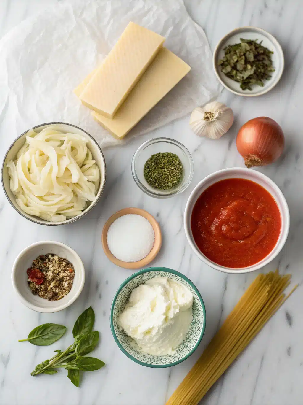 One-Pot Creamy Marinara Lasagna Soup 2 one pot creamy marinara lasagna soup ingredients 1