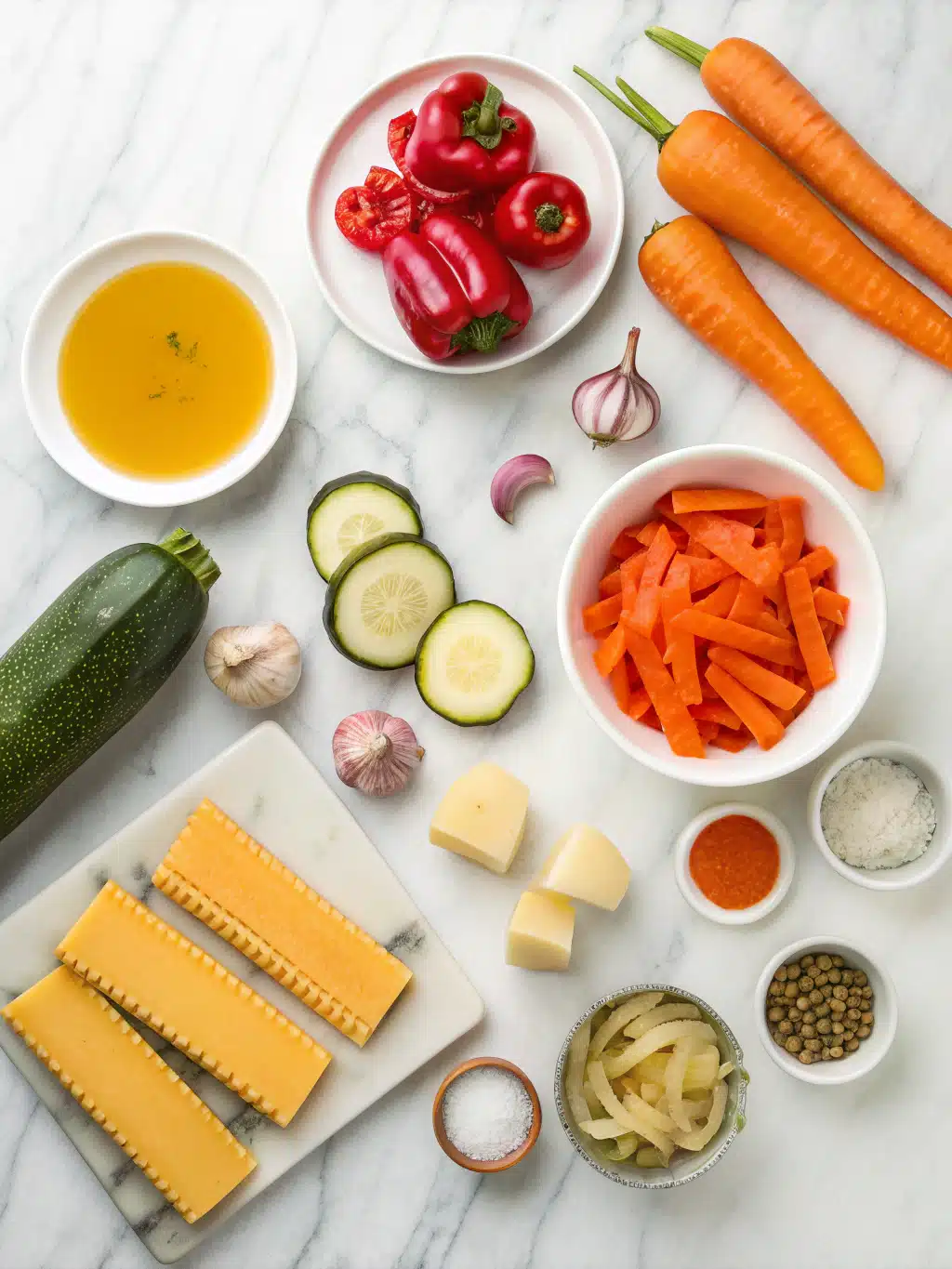 Roasted Vegetable Lasagna Soup 2 roasted vegetable lasagna soup ingredients 1