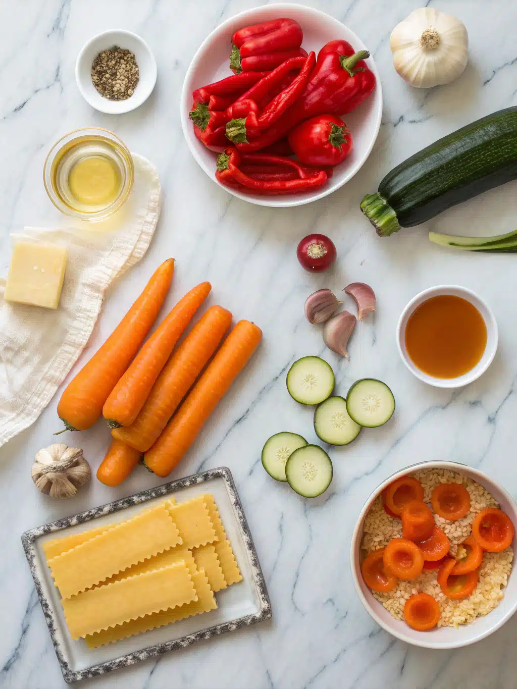 Roasted Vegetable Lasagna Soup 2 roasted vegetable lasagna soup ingredients