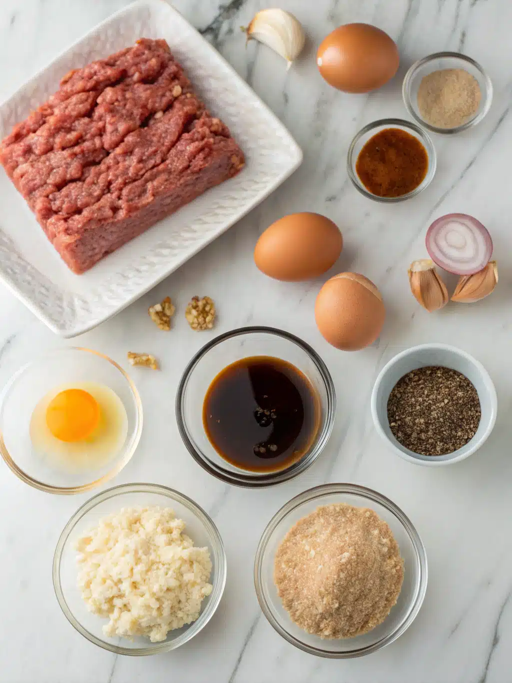 Teriyaki Glazed Meatloaf 2 teriyaki glazed meatloaf ingredients