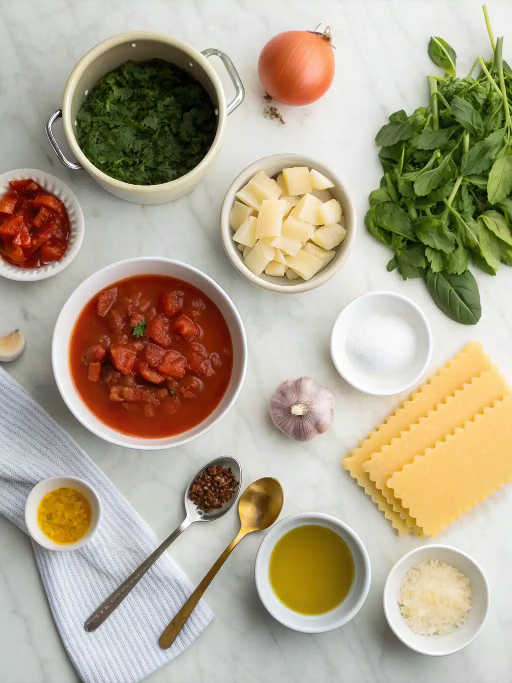 Tuscan Lasagna Soup 2 tuscan lasagna soup ingredients