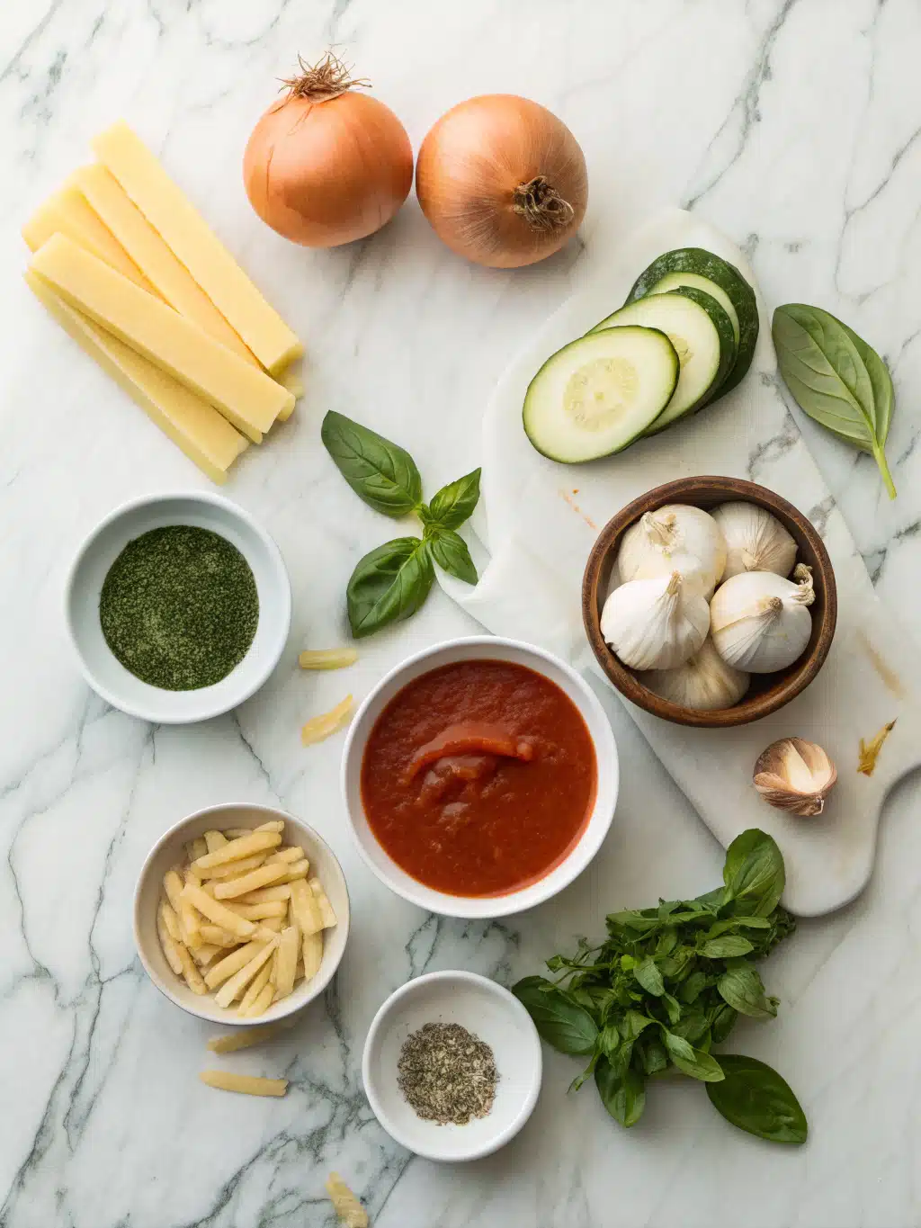 Vegetarian Lasagna Soup with Zucchini 2 vegetarian lasagna soup with zucchini ingredients