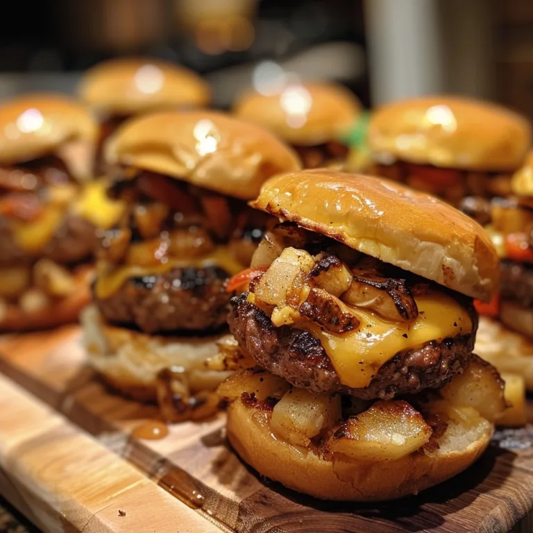 Hawaiian Burger Sliders: Flavorful Tastings on Mini Buns