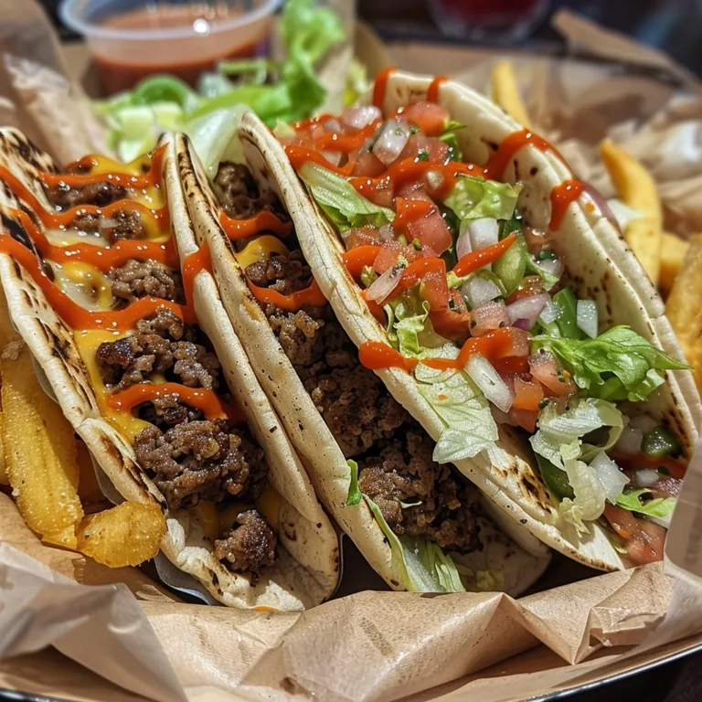 Smash Burger Tacos Recipe: Flavor-Packed Street-Style Bites