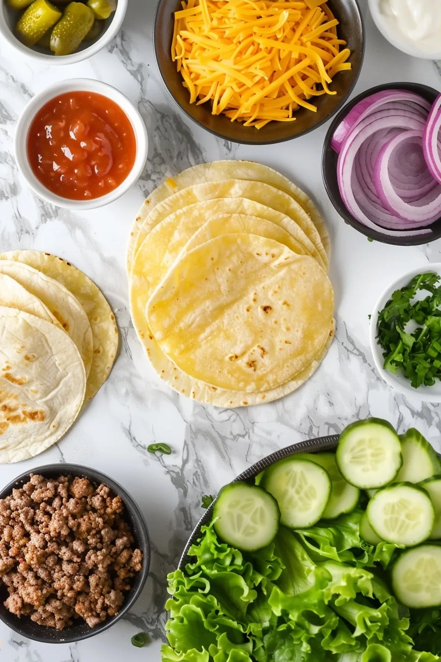 Smash Burger Tacos Recipe: Flavor-Packed Street-Style Bites 5 image 1781969895057