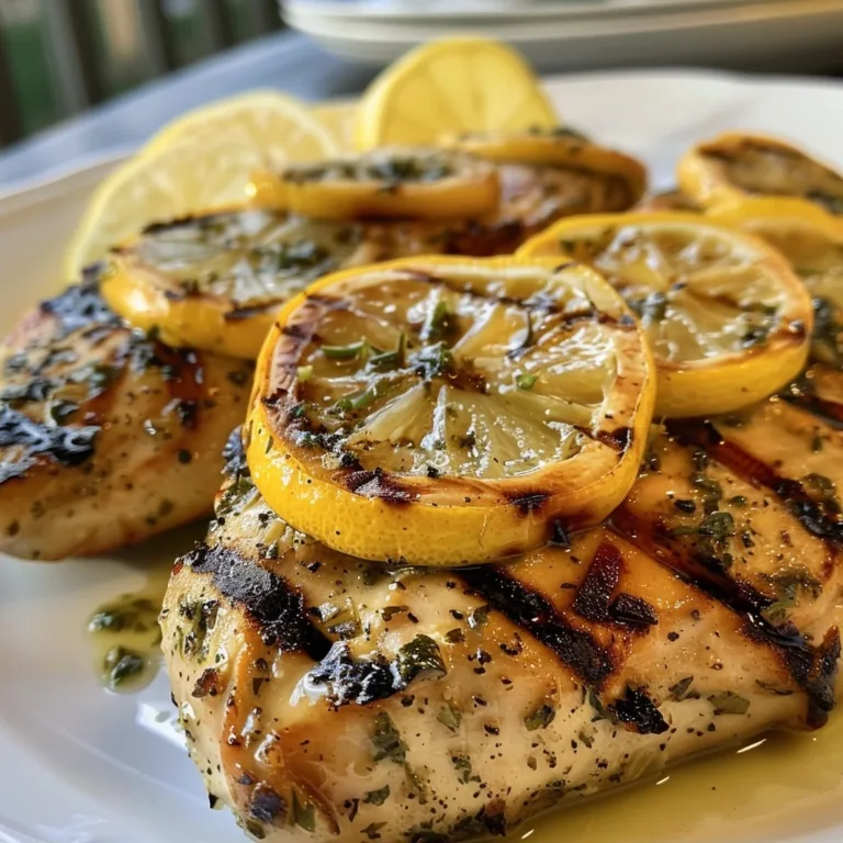Lemon Herb Grilled Chicken Recipe for Juicy Results