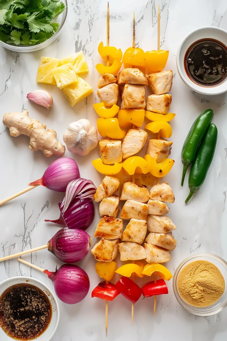 Pineapple Chicken Kabobs: A Sweet and Savory Delight 5 image 1781972181915