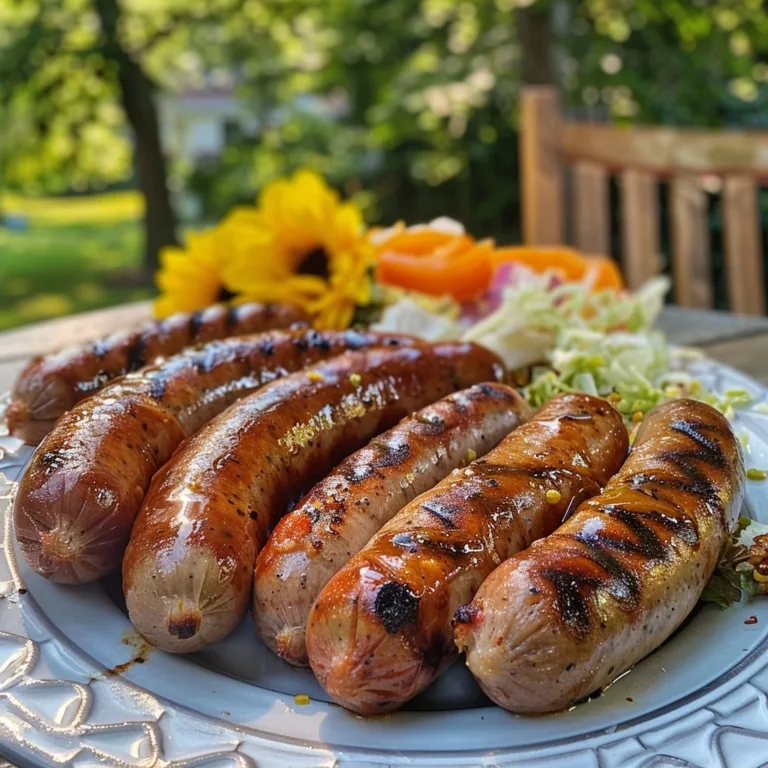 Bratwurst Cookout Ideas