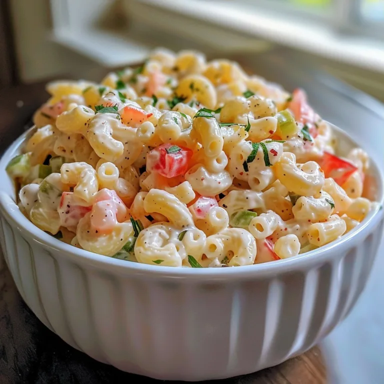 Classic Macaroni Salad Recipe with Flavorful Twist