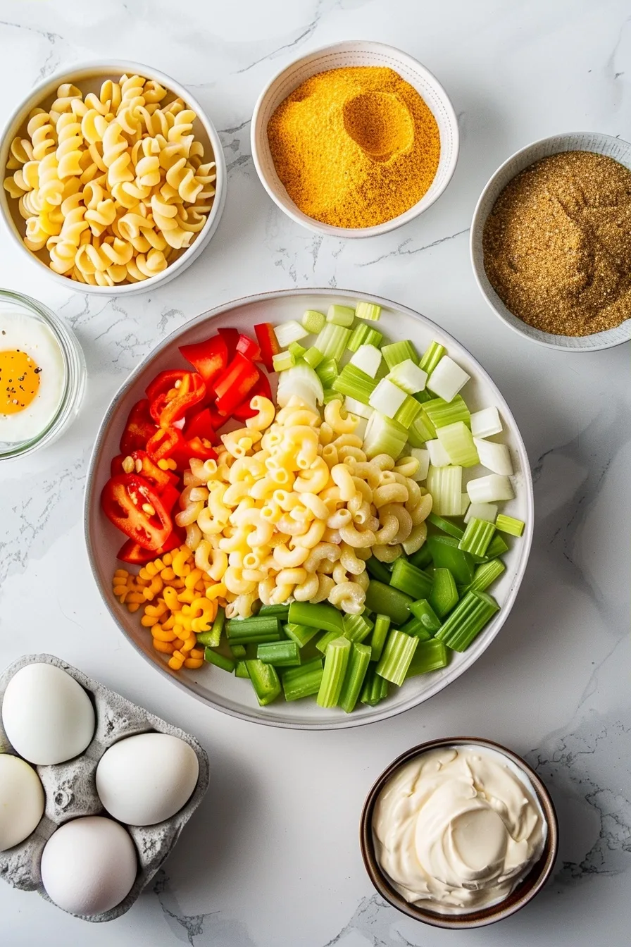 Classic Macaroni Salad Recipe with Flavorful Twist 5 image 1781977435706