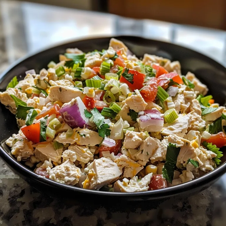 High Protein Cottage Cheese Chicken Salad Recipe