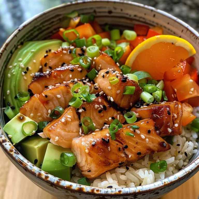 High Protein Salmon Rice Bowls for Healthy Living