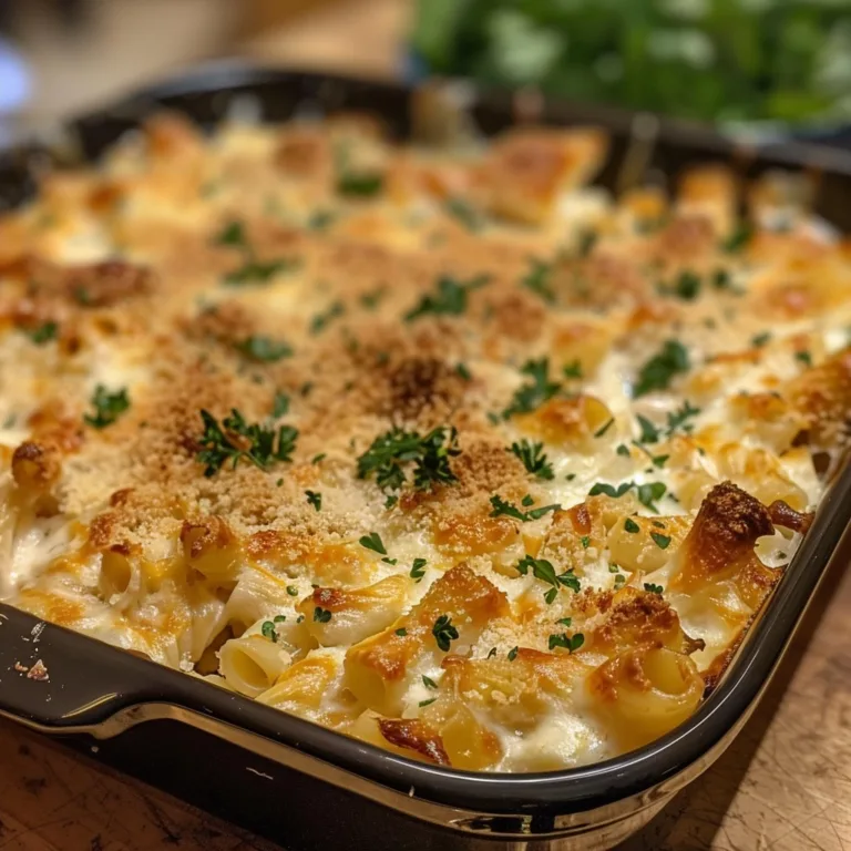 Cottage Cheese Chicken Pasta Bake Recipe