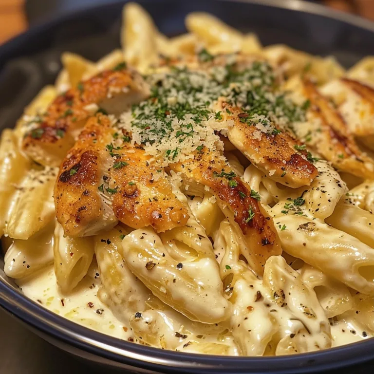 Cottage Cheese Alfredo Chicken Pasta Made Healthy