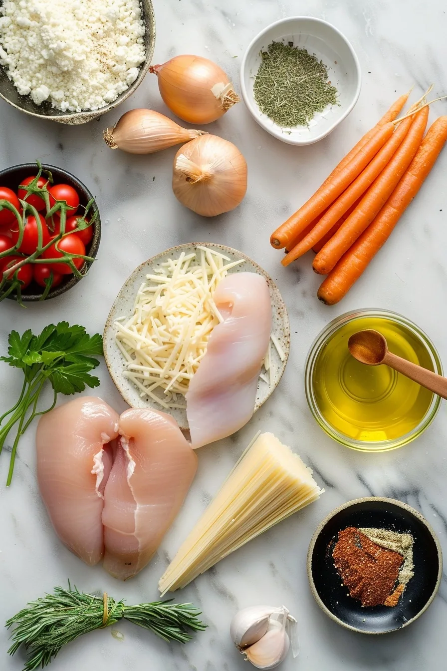 Cottage Cheese Alfredo Chicken Pasta Made Healthy 5 image 1784915797784