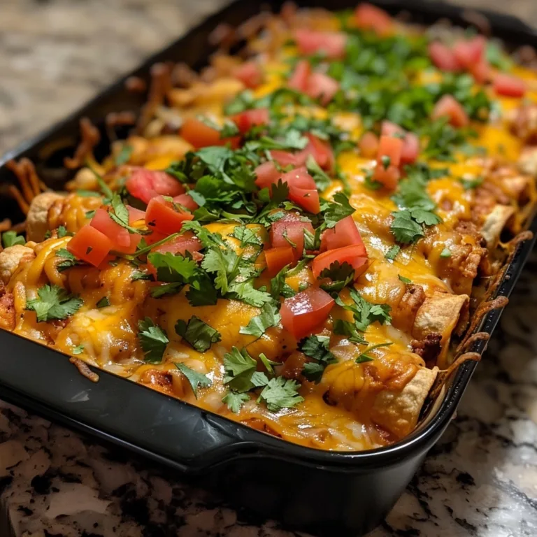 High Protein Chicken Enchilada Bake for Muscle Recovery