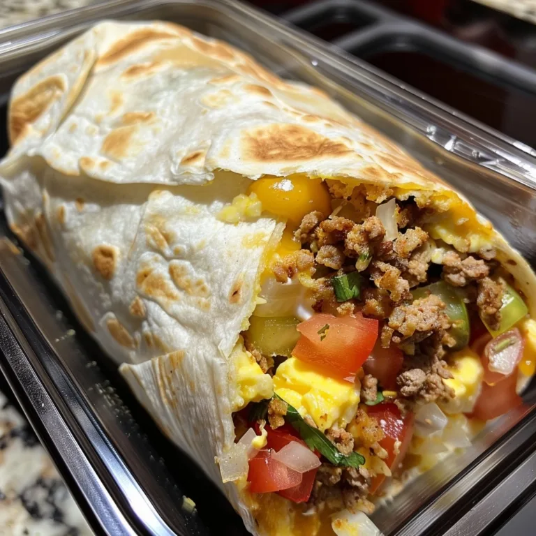 Protein Breakfast Burrito Meal Prep Master Guide