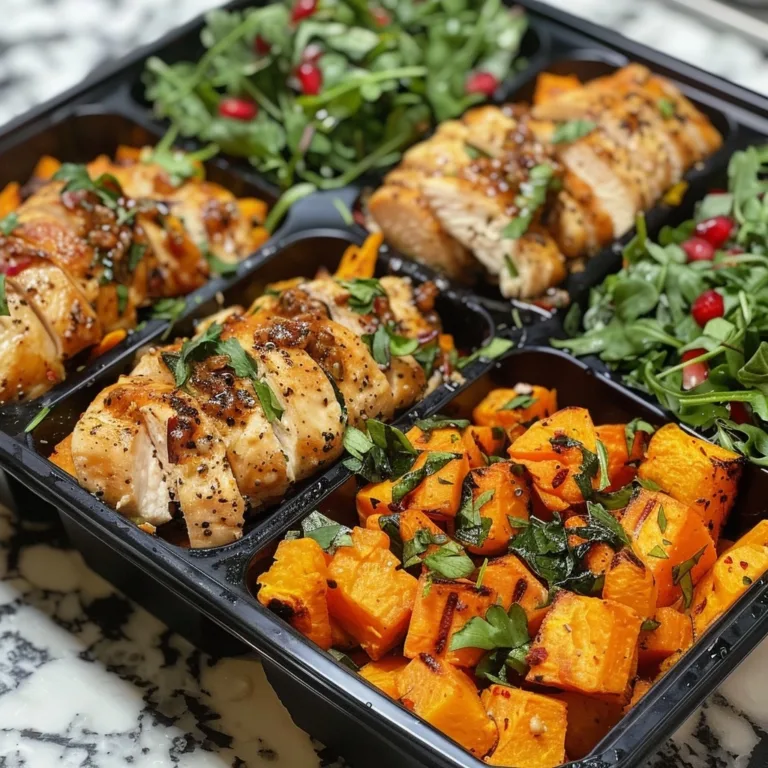 Chicken Sweet Potato Meal Prep Bowls for Easy Lunches
