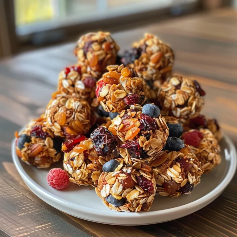 No Bake Granola Lunchbox Bites for Energy