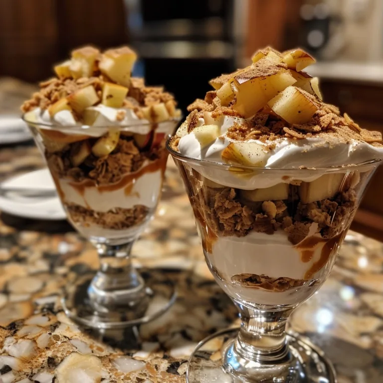 Apple Cinnamon Yogurt Parfaits: A Healthy Breakfast