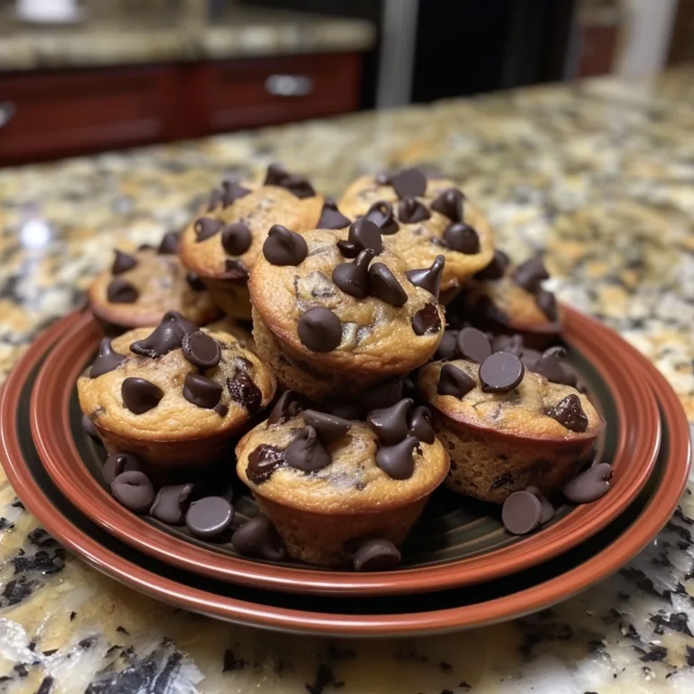 Banana chocolate chip snack muffins for every kitchen