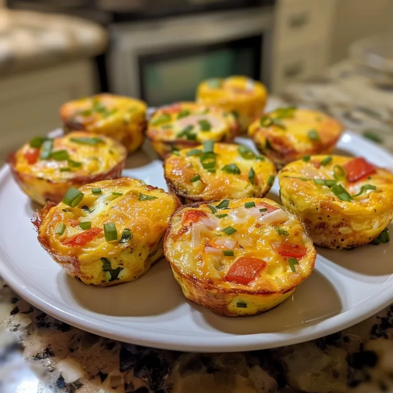 Cheese and veggie egg bites for healthy quick meals